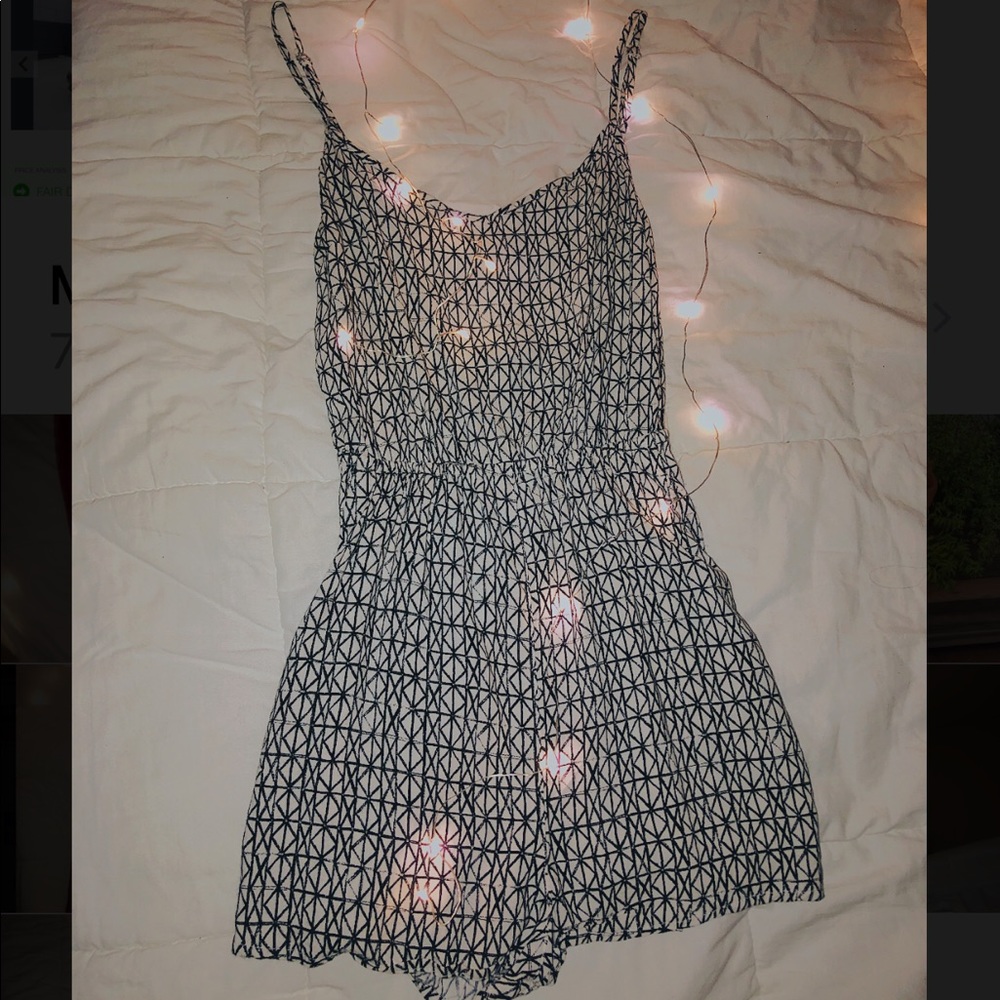 Black and White Romper!!
